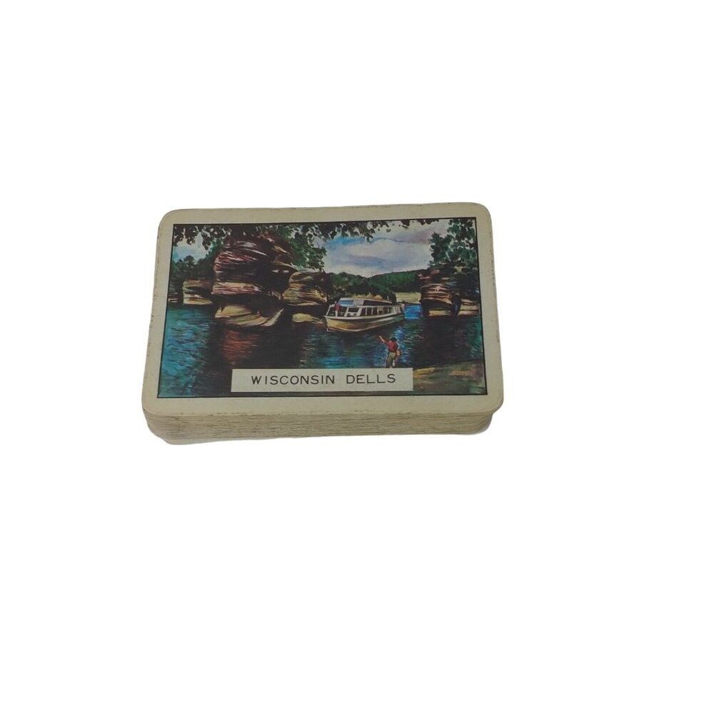 Dainippon Wisconsin Dells Souvenir  Deck Of Playing Cards Vintage